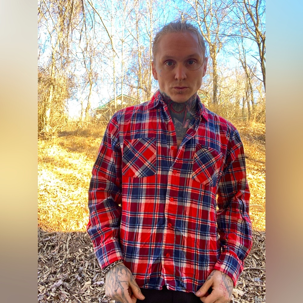 Vintage wrangler flannel